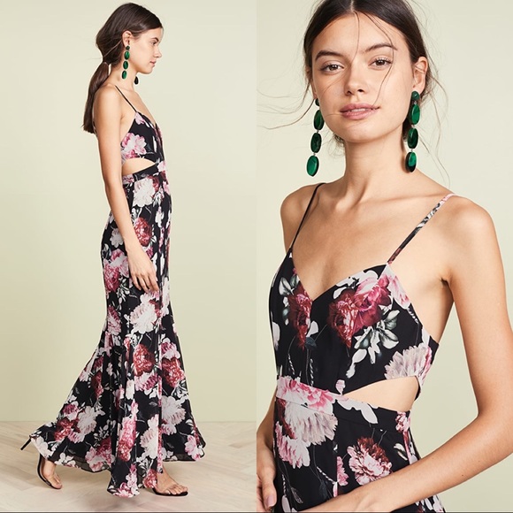 Fame and Partners The Sienne Cutout Maxi Dress - Picture 2 of 10